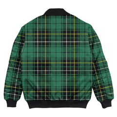 Clan MacAlpine Ancient Tartan Bomber Jacket KN57 MacAlpine Ancient Tartan Tartan Bomber Jacket