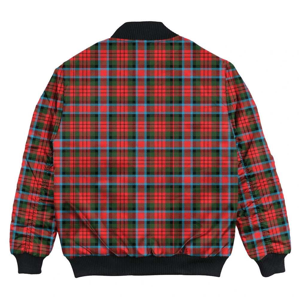 Clan MacDuff Modern Tartan Bomber Jacket RW82 MacDuff Modern Tartan Tartan Bomber Jacket