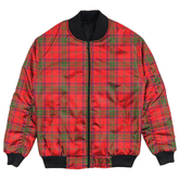 Clan Ross Modern Tartan Bomber Jacket XL61 Ross Modern Tartan Tartan Bomber Jacket