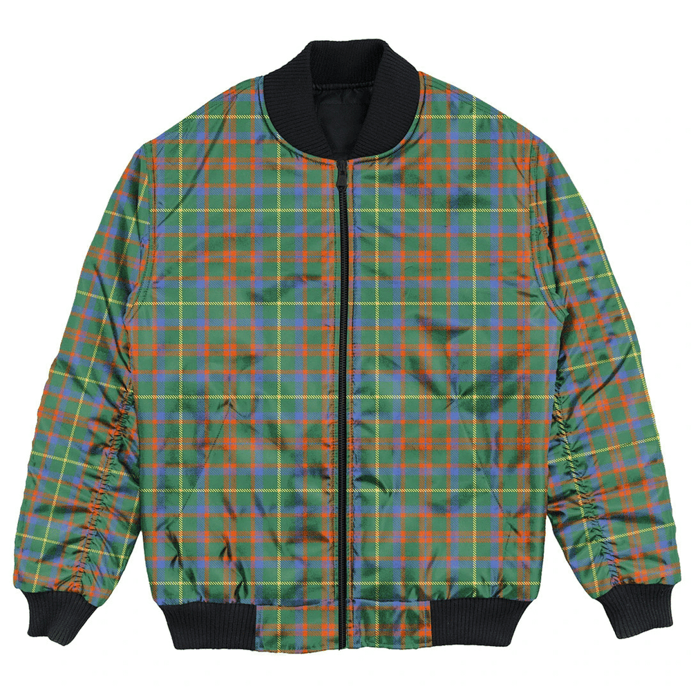 Clan MacKintosh Hunting Ancient Tartan Bomber Jacket XO35 MacKintosh Hunting Ancient Tartan Tartan Bomber Jacket