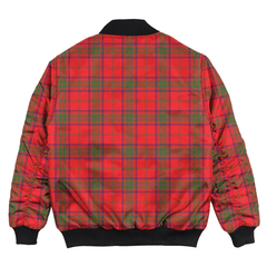 Clan Ross Modern Tartan Bomber Jacket XL61 Ross Modern Tartan Tartan Bomber Jacket