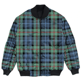 Clan MacKinlay Ancient Tartan Bomber Jacket SY65 MacKinlay Ancient Tartan Tartan Bomber Jacket