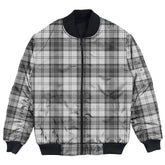 Clan Douglas Grey Modern Tartan Bomber Jacket YA38 Douglas Grey Modern Tartan Tartan Bomber Jacket