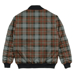 Clan Fergusson Weathered Tartan Bomber Jacket WA46 Fergusson Weathered Tartan Tartan Bomber Jacket