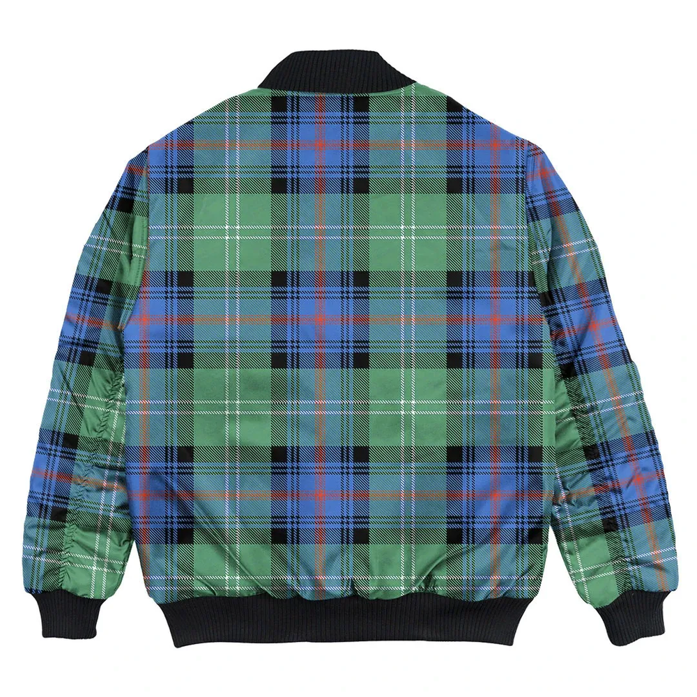 Clan Sutherland Old Ancient Tartan Bomber Jacket LT53 Sutherland Old Ancient Tartan Tartan Bomber Jacket