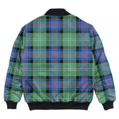 Clan Sutherland Old Ancient Tartan Bomber Jacket LT53 Sutherland Old Ancient Tartan Tartan Bomber Jacket