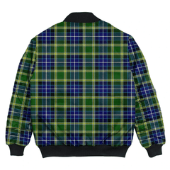 Clan MacKellar Tartan Bomber Jacket MF95 MacKellar Tartan Tartan Bomber Jacket