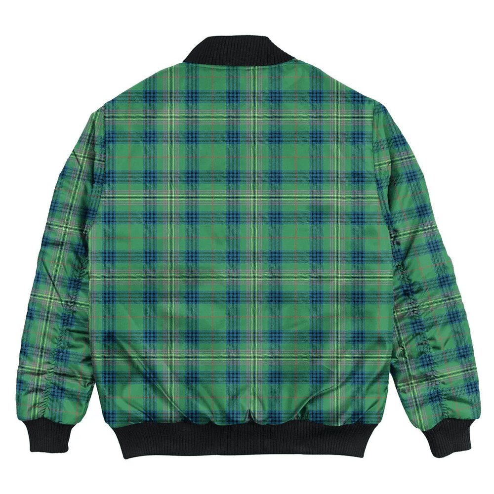 Clan Kennedy Ancient Tartan Bomber Jacket SK29 Kennedy Ancient Tartan Tartan Bomber Jacket