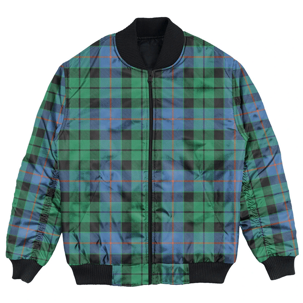 Clan Morrison Ancient Tartan Bomber Jacket LC56 Morrison Ancient Tartan Tartan Bomber Jacket