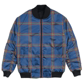 Clan MacLaine of Loch Buie Tartan Bomber Jacket QZ63 MacLaine of Loch Buie Tartan Tartan Bomber Jacket