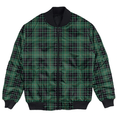 Clan MacAulay Hunting Ancient Tartan Bomber Jacket KP71 MacAulay Hunting Ancient Tartan Tartan Bomber Jacket