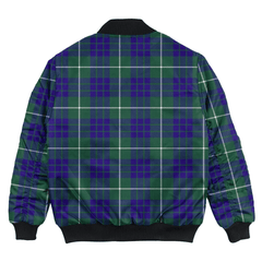 Clan Hamilton Hunting Modern Tartan Bomber Jacket VA66 Hamilton Hunting Modern Tartan Tartan Bomber Jacket