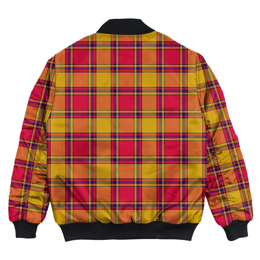 Clan Scrymgeour Tartan Bomber Jacket KC37 Scrymgeour Tartan Tartan Bomber Jacket
