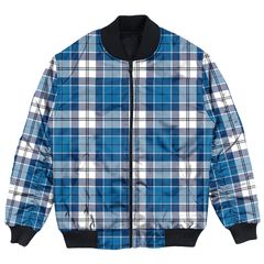 Clan Strathclyde District Tartan Bomber Jacket YQ99 Strathclyde District Tartan Tartan Bomber Jacket