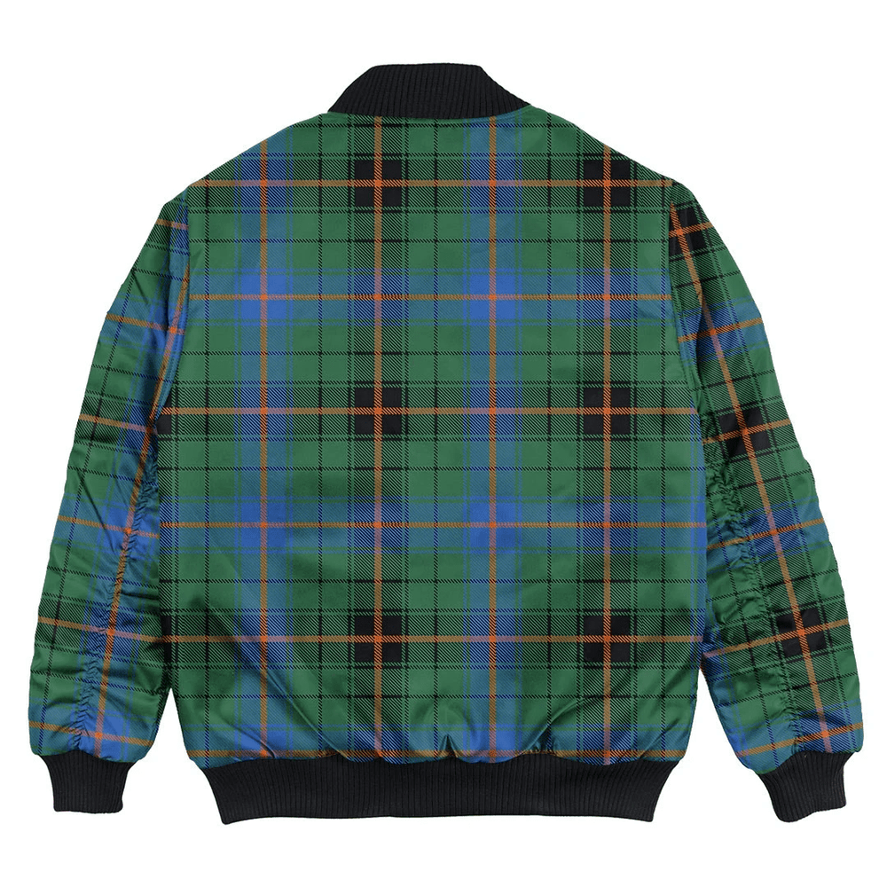 Clan Davidson Ancient Tartan Bomber Jacket UZ46 Davidson Ancient Tartan Tartan Bomber Jacket
