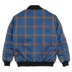 Clan MacLaine of Loch Buie Tartan Bomber Jacket QZ63 MacLaine of Loch Buie Tartan Tartan Bomber Jacket