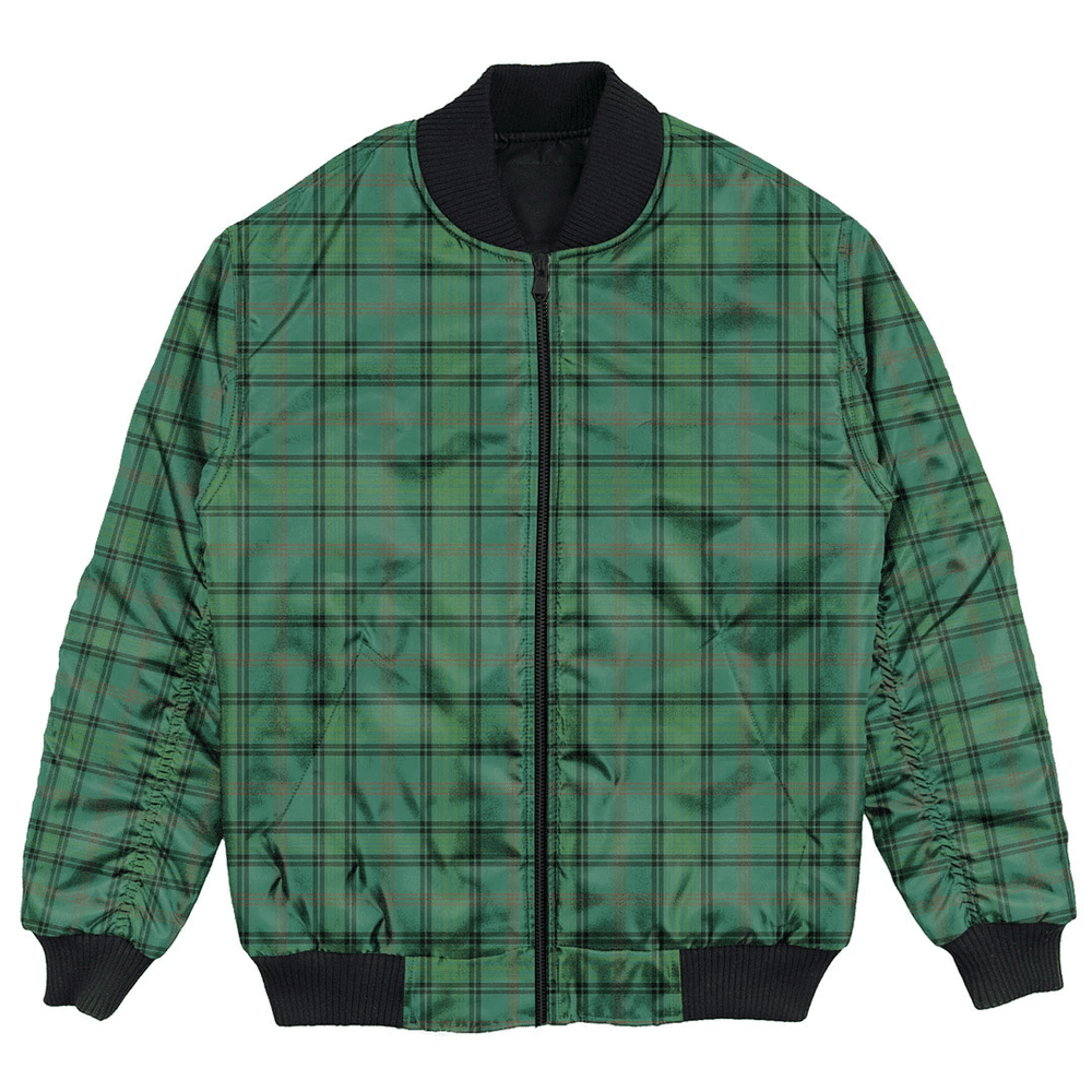 Clan Ross Hunting Ancient Tartan Bomber Jacket DS27 Ross Hunting Ancient Tartan Tartan Bomber Jacket