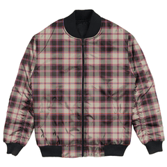Clan MacPherson Hunting Ancient Tartan Bomber Jacket RZ73 MacPherson Hunting Ancient Tartan Tartan Bomber Jacket