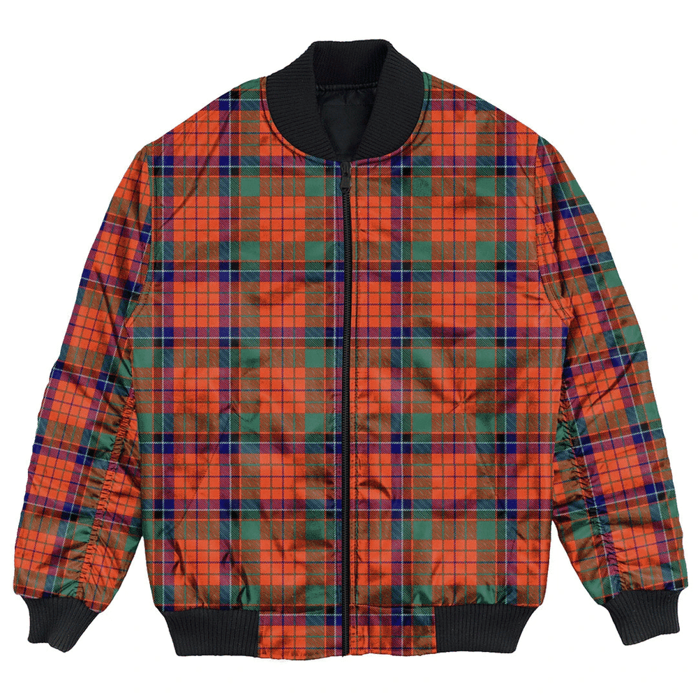 Clan Nicolson Ancient Tartan Bomber Jacket ZI59 Nicolson Ancient Tartan Tartan Bomber Jacket