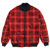 Clan MacIan Tartan Bomber Jacket EQ81 MacIan Tartan Tartan Bomber Jacket