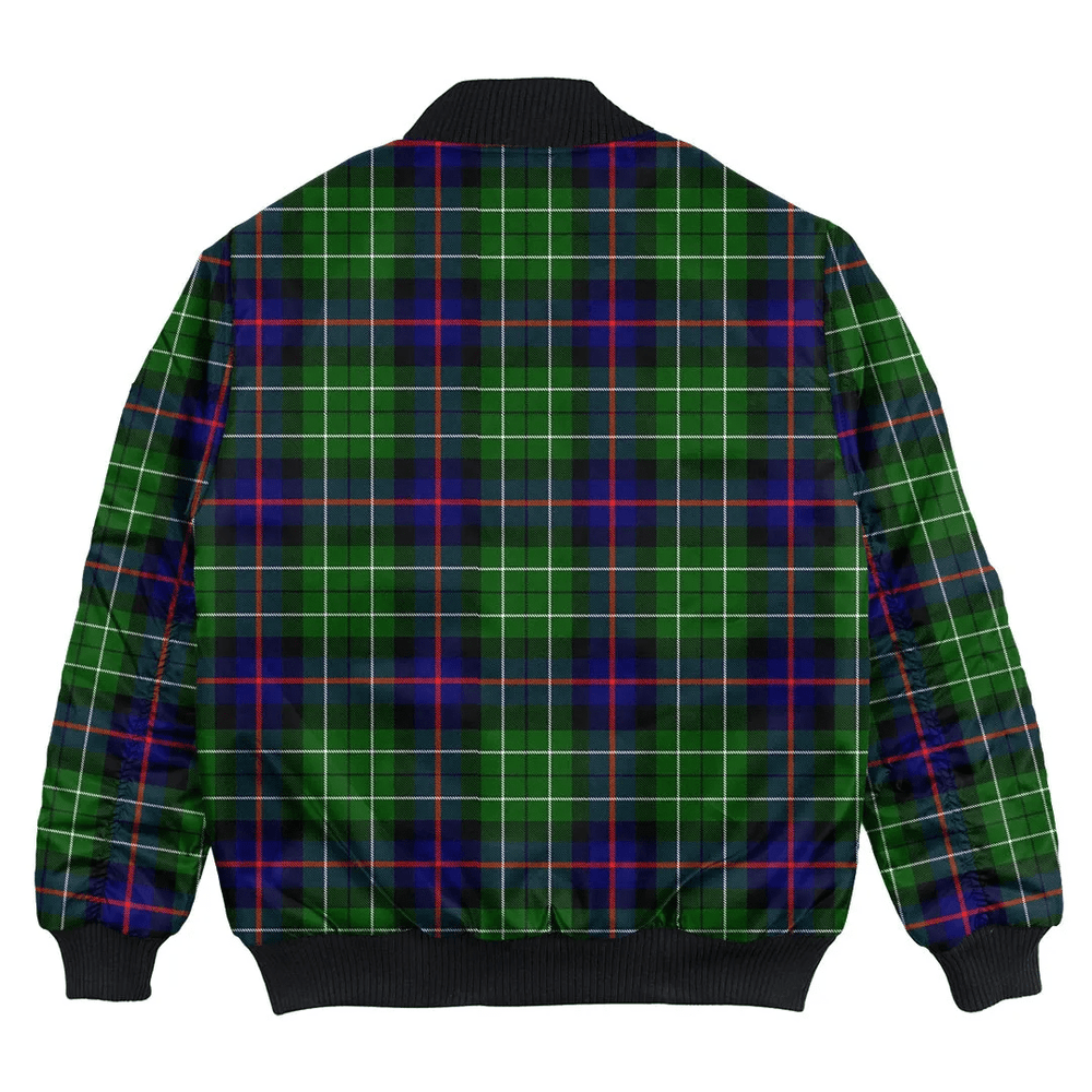 Clan Leslie Hunting Tartan Bomber Jacket OZ85 Leslie Hunting Tartan Tartan Bomber Jacket