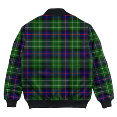 Clan Leslie Hunting Tartan Bomber Jacket OZ85 Leslie Hunting Tartan Tartan Bomber Jacket