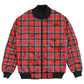 Clan Sinclair Modern Tartan Bomber Jacket UA82 Sinclair Modern Tartan Tartan Bomber Jacket