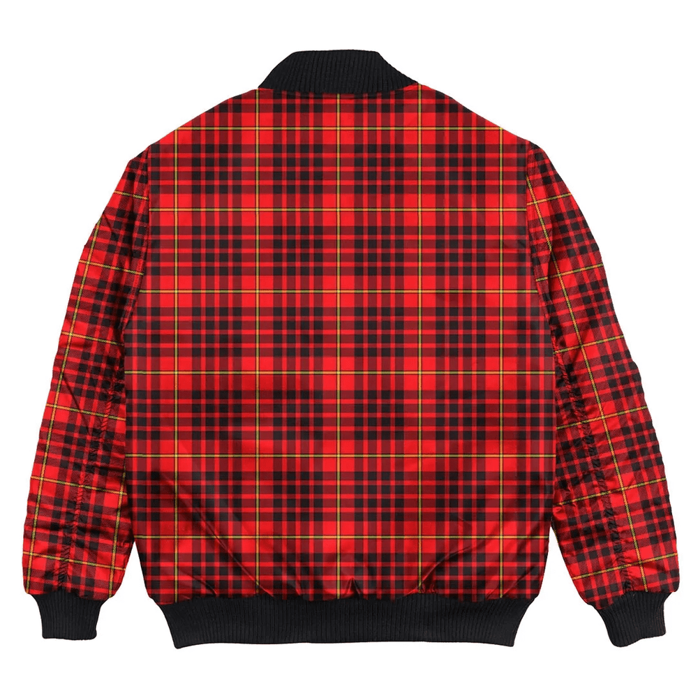 Clan MacIan Tartan Bomber Jacket EQ81 MacIan Tartan Tartan Bomber Jacket