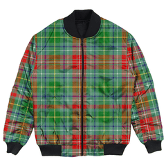 Clan Muirhead Tartan Bomber Jacket RN62 Muirhead Tartan Tartan Bomber Jacket