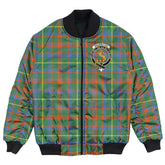 Clan MacKintosh Hunting Ancient Tartan Crest Bomber Jacket OE85 MacKintosh Hunting Ancient Tartan Tartan Bomber Jacket