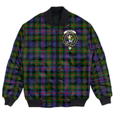 Clan Murray of Atholl Modern Tartan Crest Bomber Jacket AH96 Murray of Atholl Modern Tartan Tartan Bomber Jacket