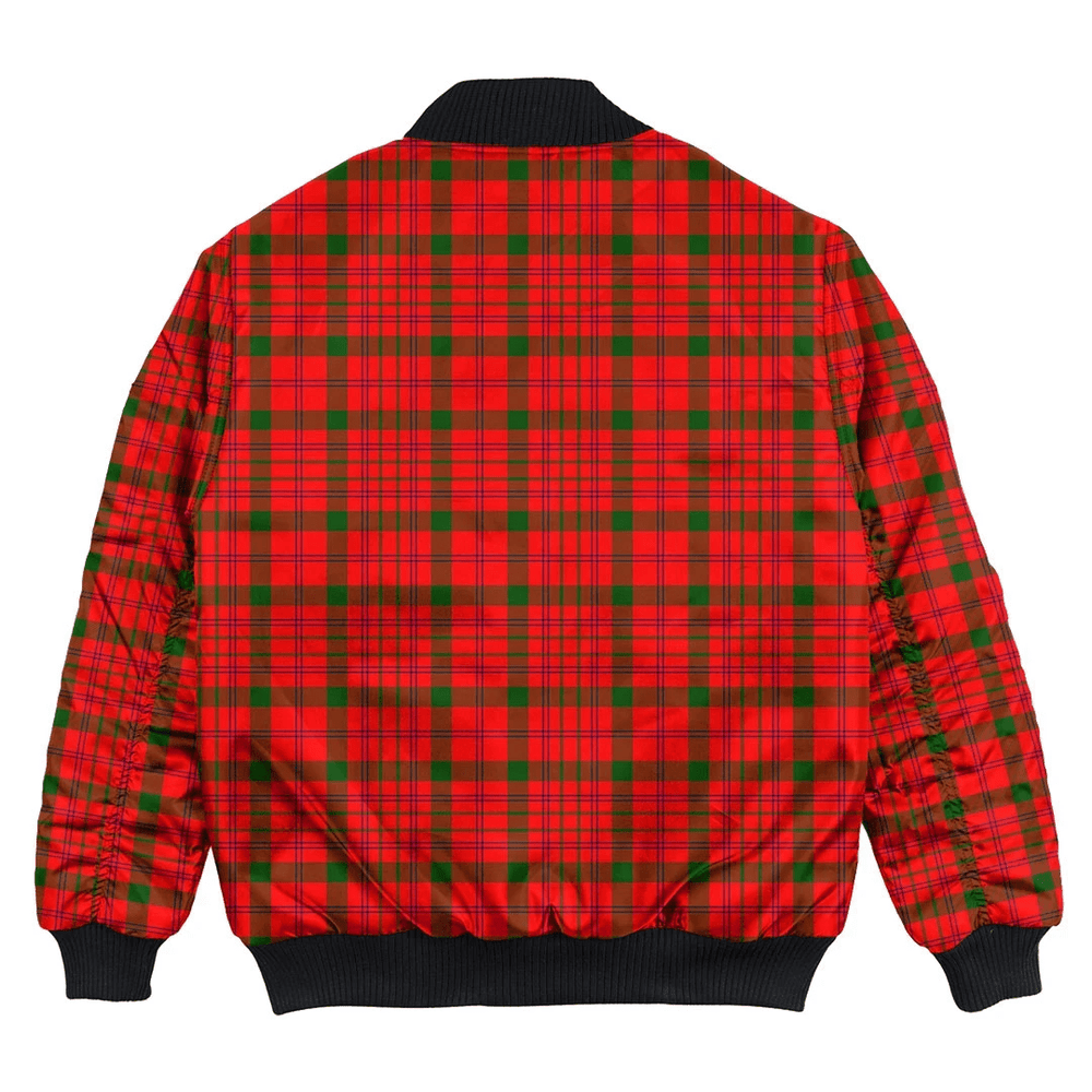 Clan MacDonnell of Keppoch Modern Tartan Bomber Jacket UV64 MacDonnell of Keppoch Modern Tartan Tartan Bomber Jacket