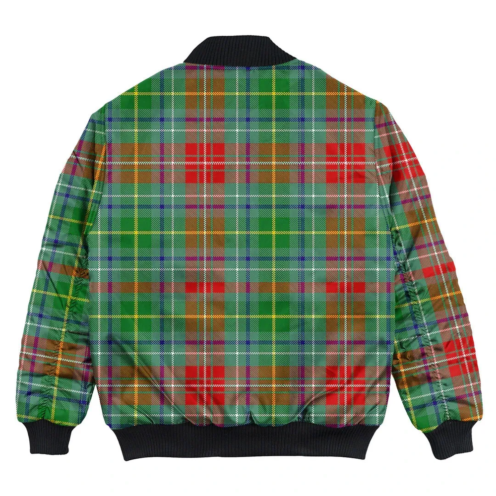 Clan Muirhead Tartan Bomber Jacket RN62 Muirhead Tartan Tartan Bomber Jacket