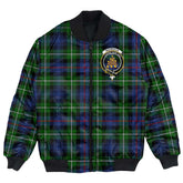 Clan MacKenzie Modern Tartan Crest Bomber Jacket GD20 MacKenzie Modern Tartan Tartan Bomber Jacket