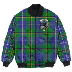 Clan Turnbull Hunting Tartan Crest Bomber Jacket HQ10 Turnbull Hunting Tartan Tartan Bomber Jacket