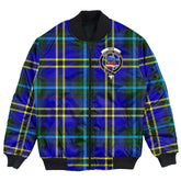 Clan Weir Modern Tartan Crest Bomber Jacket MX21 Weir Modern Tartan Tartan Bomber Jacket
