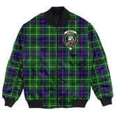 Clan Duncan Modern Tartan Crest Bomber Jacket TN75 Duncan Modern Tartan Tartan Bomber Jacket