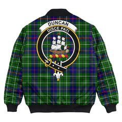 Clan Duncan Modern Tartan Crest Bomber Jacket TN75 Duncan Modern Tartan Tartan Bomber Jacket
