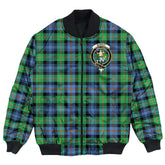 Clan Murray of Atholl Ancient Tartan Crest Bomber Jacket BU35 Murray of Atholl Ancient Tartan Tartan Bomber Jacket