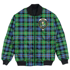 Clan Murray of Atholl Ancient Tartan Crest Bomber Jacket BU35 Murray of Atholl Ancient Tartan Tartan Bomber Jacket