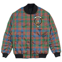 Clan MacIntyre Ancient Tartan Crest Bomber Jacket RU93 MacIntyre Ancient Tartan Tartan Bomber Jacket