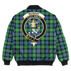 Clan Murray of Atholl Ancient Tartan Crest Bomber Jacket BU35 Murray of Atholl Ancient Tartan Tartan Bomber Jacket