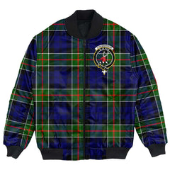 Clan Colquhoun Modern Tartan Crest Bomber Jacket DB72 Colquhoun Modern Tartan Tartan Bomber Jacket