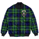 Clan MacNeil of Colonsay Modern Tartan Crest Bomber Jacket EL60 MacNeil of Colonsay Modern Tartan Tartan Bomber Jacket