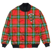 Clan MacLaine of Loch Buie Hunting Ancient Tartan Crest Bomber Jacket YW86 MacLaine of Loch Buie Hunting Ancient Tartan Tartan Bomber Jacket
