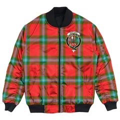 Clan MacLaine of Loch Buie Hunting Ancient Tartan Crest Bomber Jacket YW86 MacLaine of Loch Buie Hunting Ancient Tartan Tartan Bomber Jacket