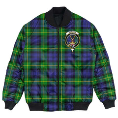 Clan Gordon Modern Tartan Crest Bomber Jacket YN96 Gordon Modern Tartan Tartan Bomber Jacket