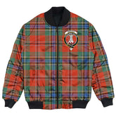 Clan MacLean of Duart Ancient Tartan Crest Bomber Jacket PX22 MacLean of Duart Ancient Tartan Tartan Bomber Jacket
