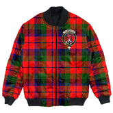 Clan MacNaughton Modern Tartan Crest Bomber Jacket WZ59 MacNaughton Modern Tartan Tartan Bomber Jacket