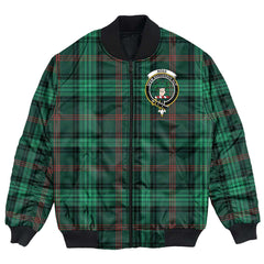 Clan Ross Hunting Modern Tartan Crest Bomber Jacket KS16 Ross Hunting Modern Tartan Tartan Bomber Jacket